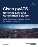 book cover: Cisco pyATS Network Test and Automation Solution